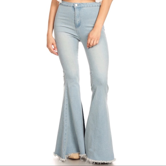 Denim Flare Bell Bottom Jeans | Poshmark